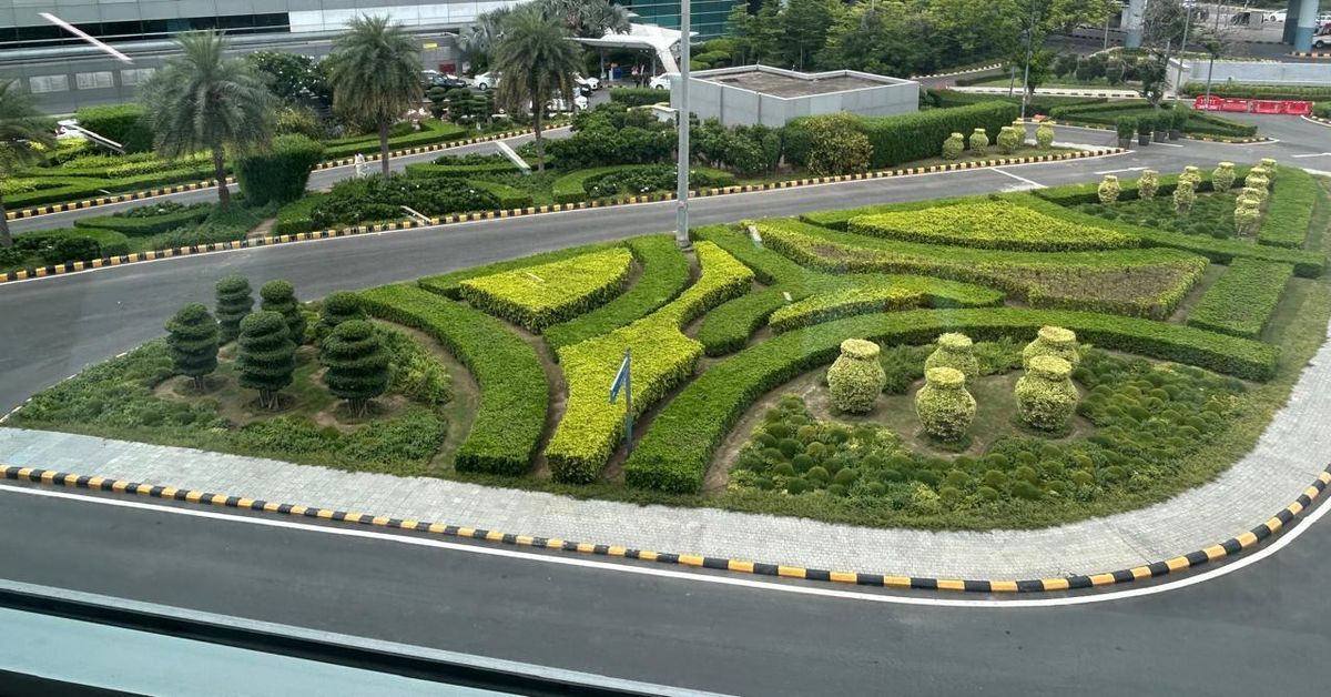 Landscape at Welspun, Bhopal