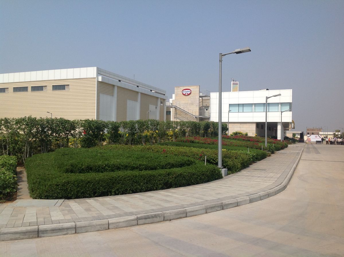 Landscape at Dr. Oetker, Bhiwadi