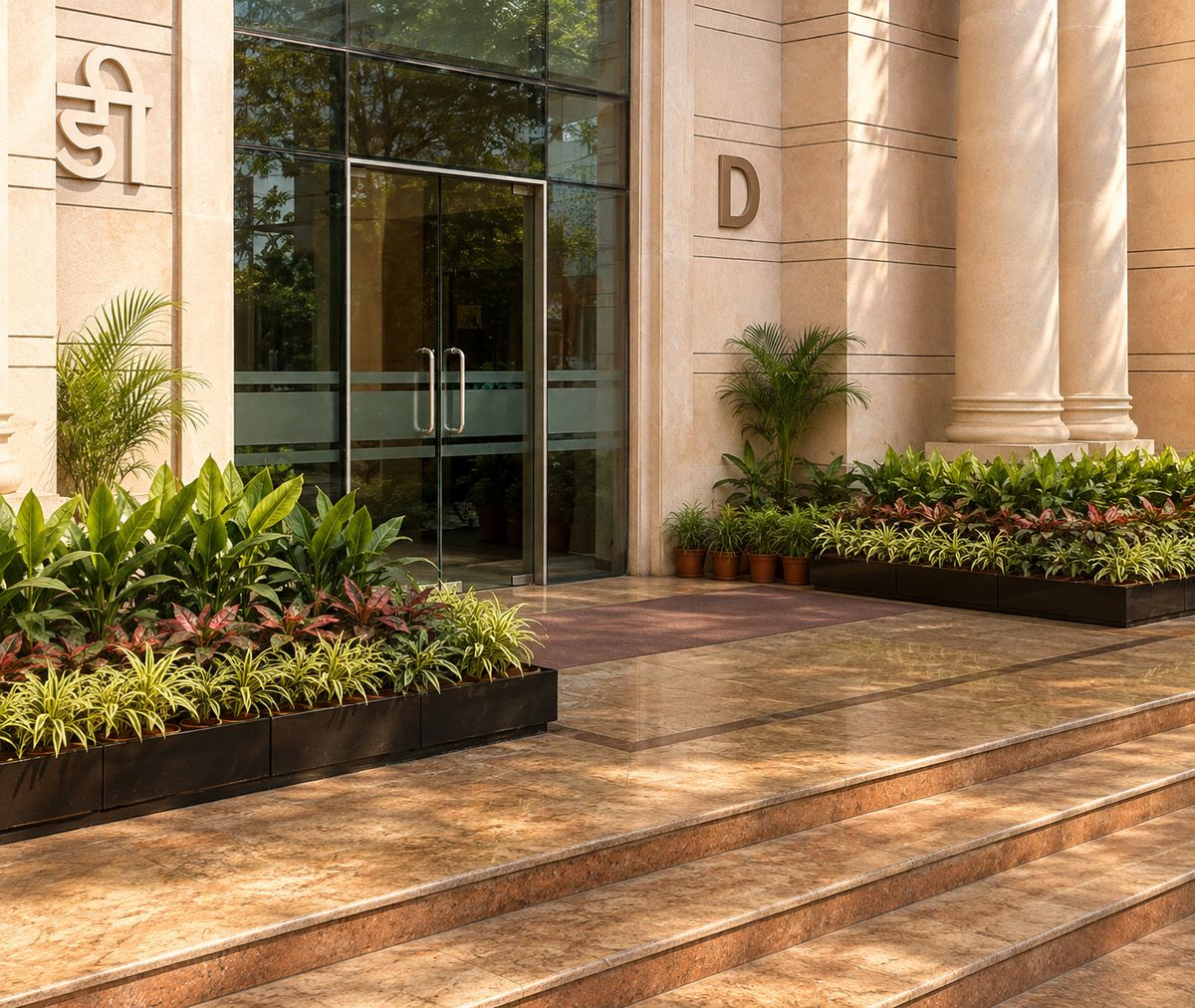 Landscape at Zen Garden, Ministry of External Affairs