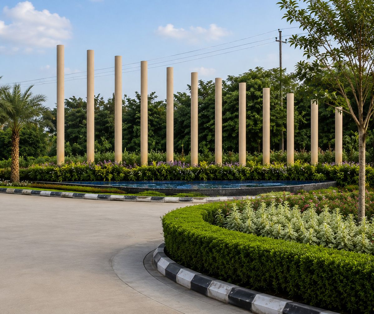 Landscape at Assotech