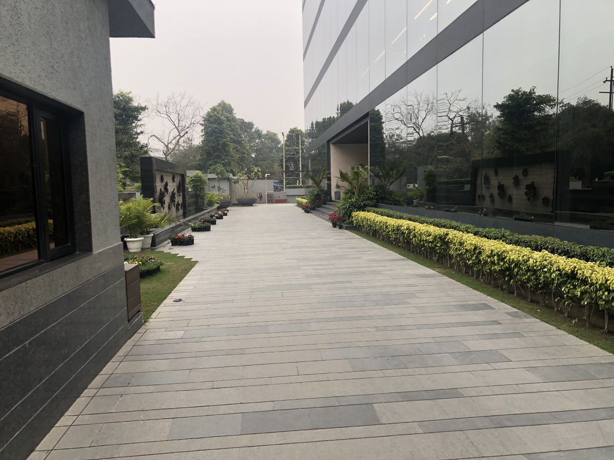 Landscape at Dainik Bhaskar Head Office