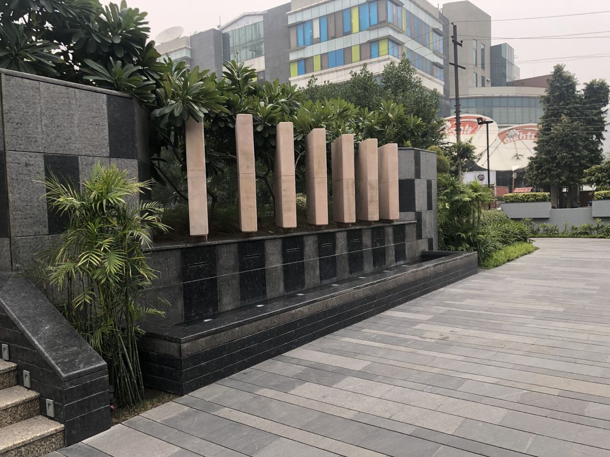 Landscape at Dainik Bhaskar Head Office