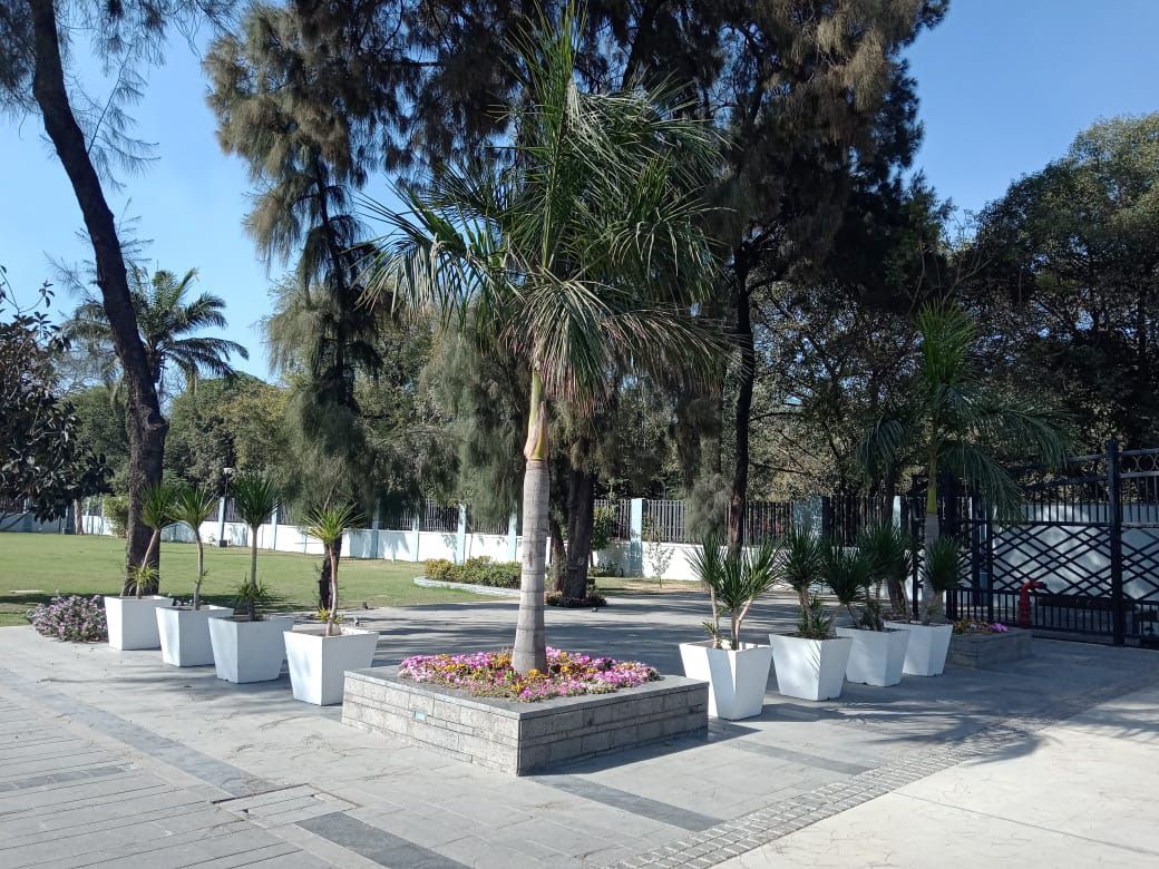 Landscape at Malaysian Embassy, New Delhi