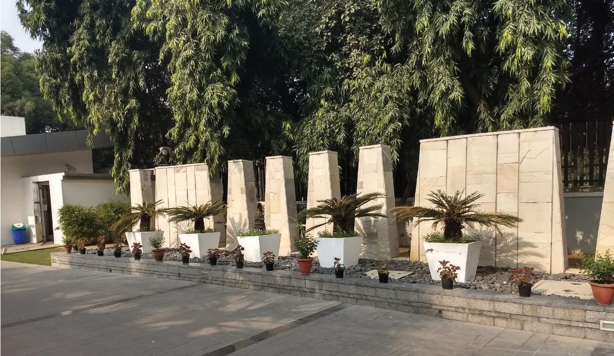 Landscape at Malaysian Embassy, New Delhi