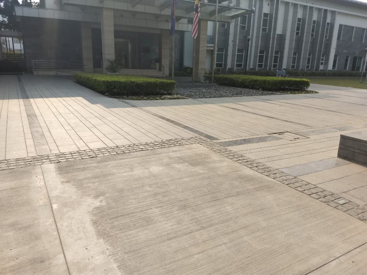 Landscape at Malaysian Embassy, New Delhi