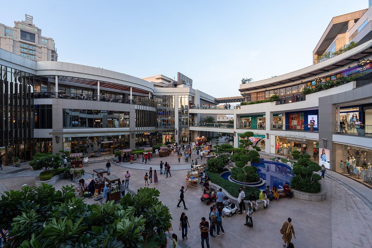 Landscape at Aria Reach Mall, Gurugram