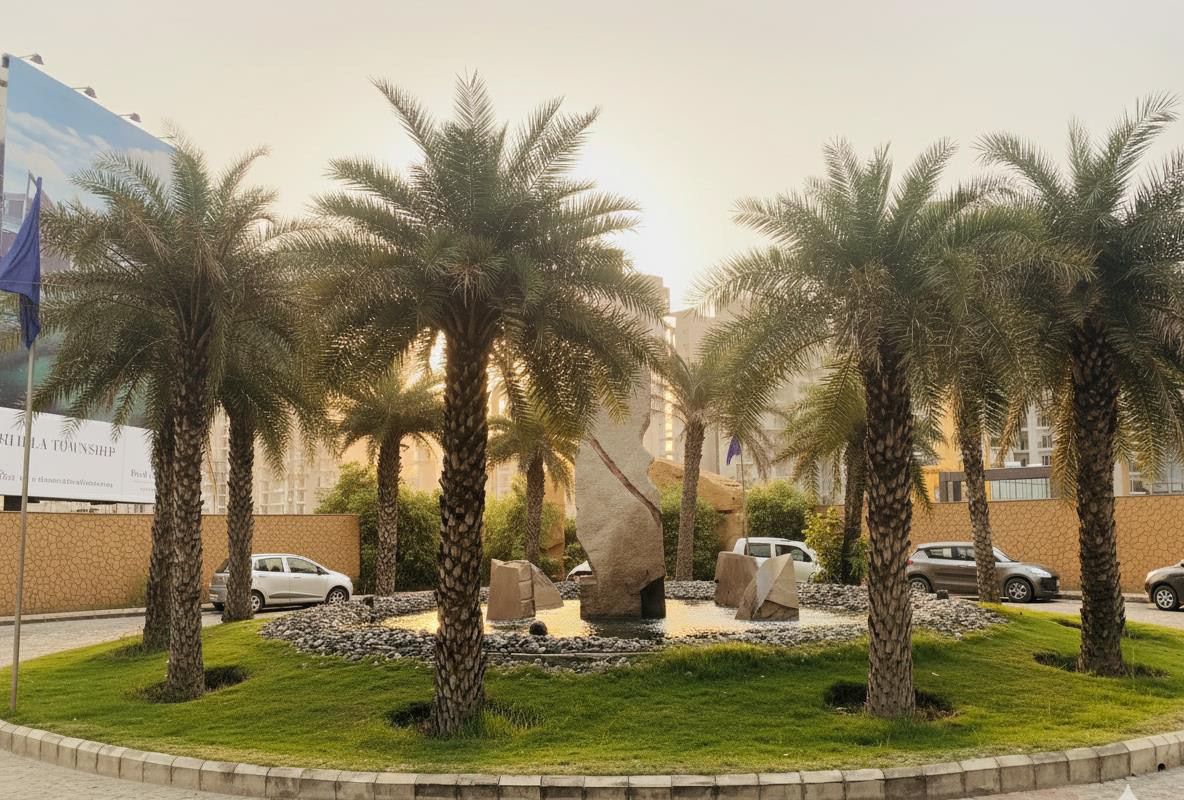 Landscape at Rise Residency Resort