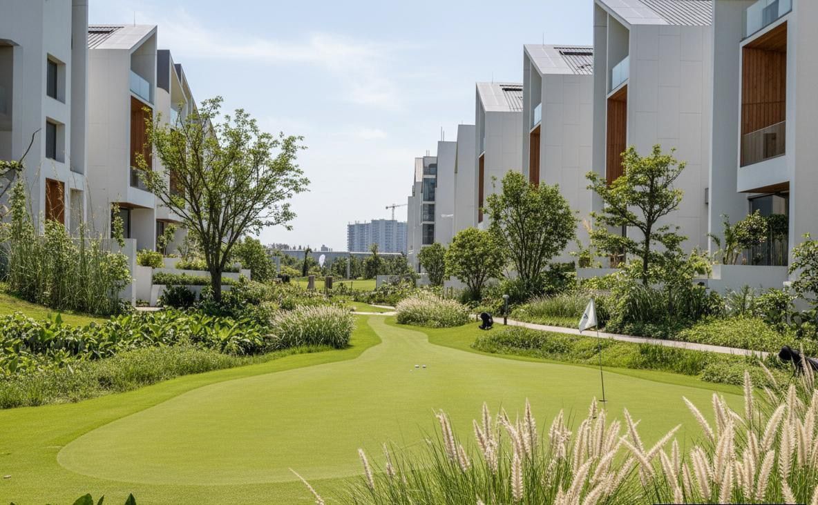 Landscape at Rise Residency Resort