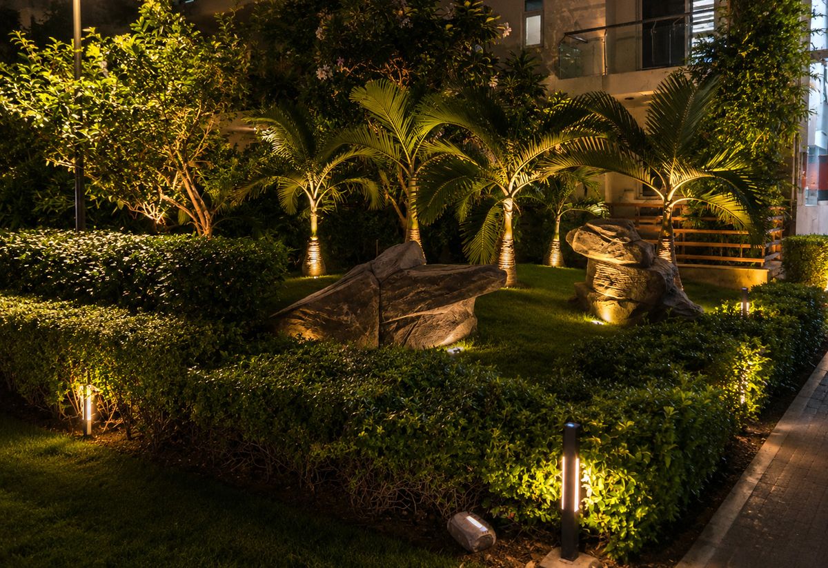 Landscape at Mahagun Moderne, Noida