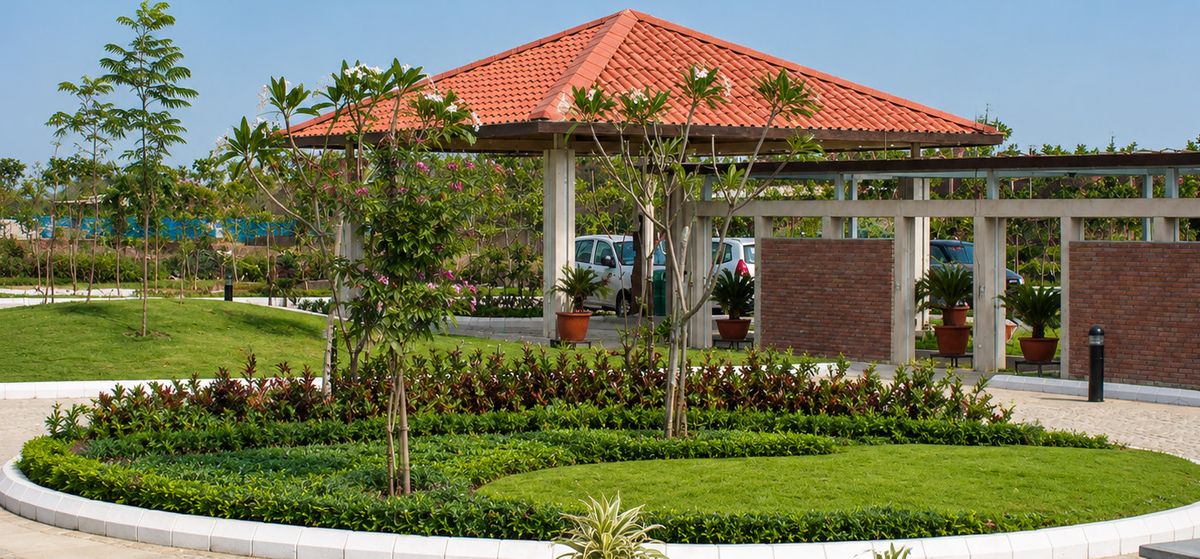 Landscape at Mahagun Mapple, Noida