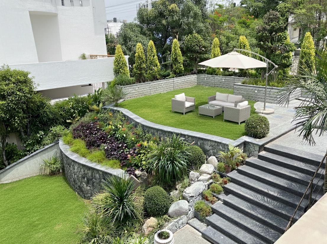 Landscape at Moradabad Residence